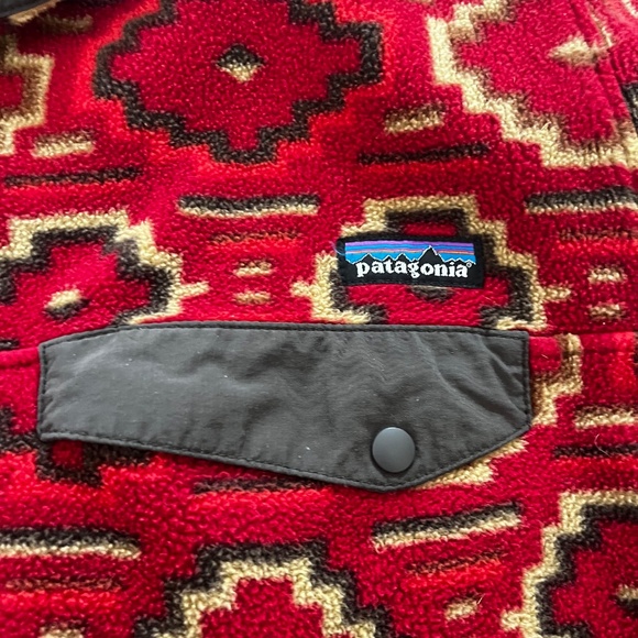 Patagonia Synchilla | Mens M | Red Aztec Color - Picture 4 of 10